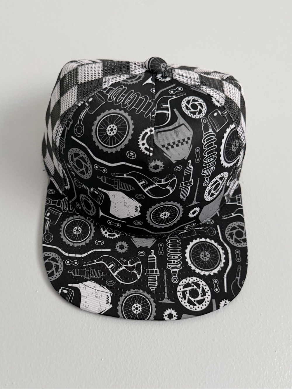 Strictly Wild Baby Trucker Hat 12M-3T Snapback Toddler Cap Gear head